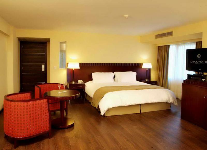 外交酒店 门多萨 外观 照片 A room at the hotel
